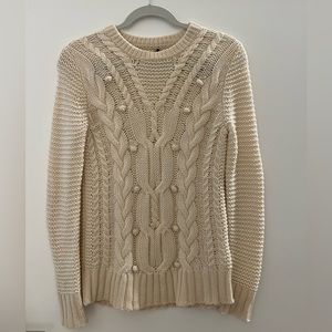 J-Cree Collection Beige Sweater Size S